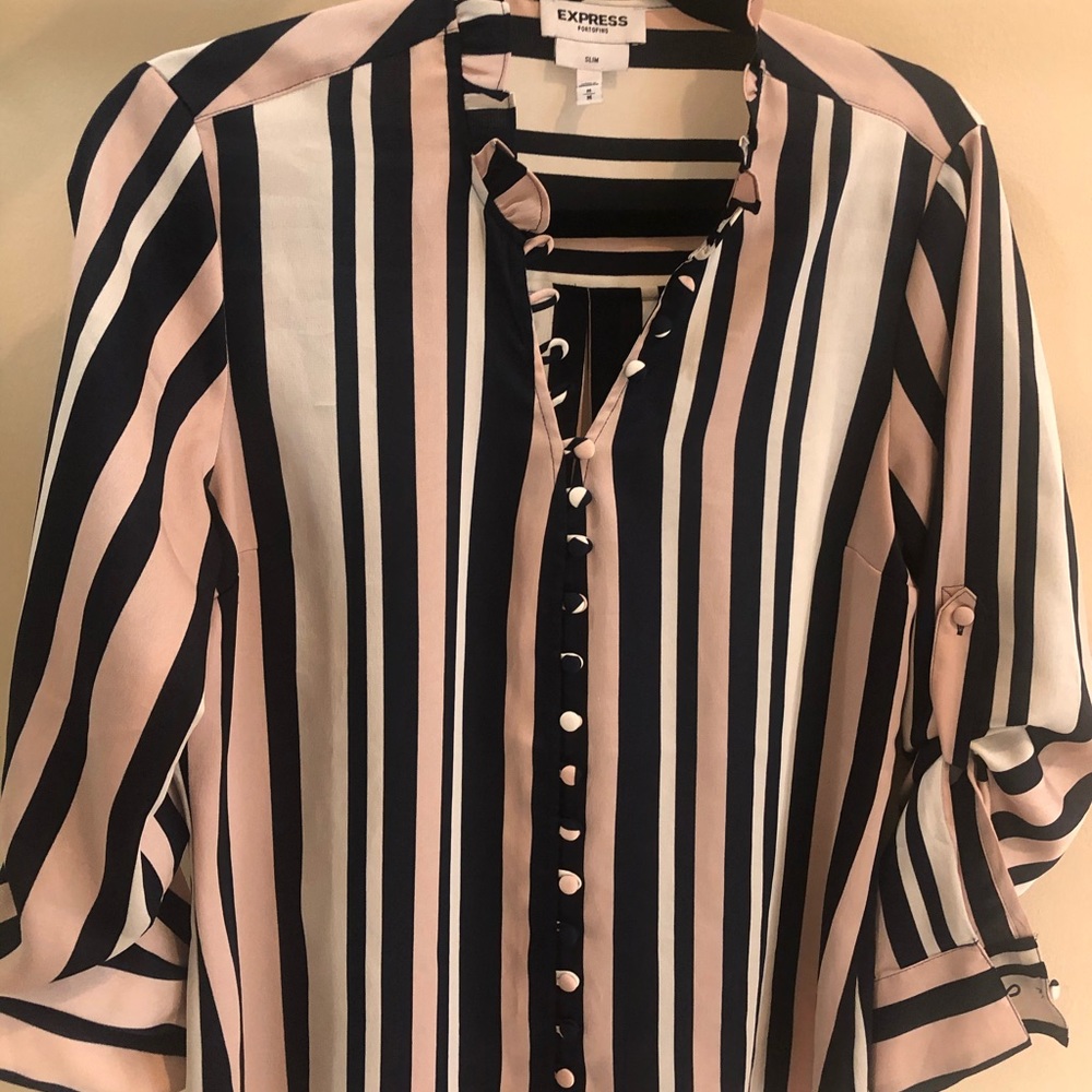 Express button up blouse